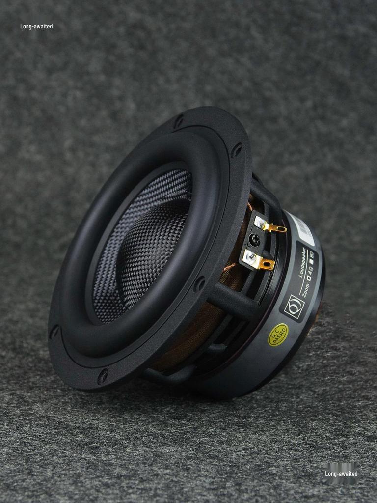 5.25-inch 3-Way HiFi Subwoofer with Glass Fiber Cone for Powerful Bass
