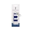 Tottenham Hotspur FC Stripe Crest Keyring