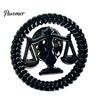 Alloy Brooch Pin Justice Scale Lapel for Lawyer, Vintage Balance Attorney Suit Accessory Brooch, Formal Outfits Accessories Offices and Graduations