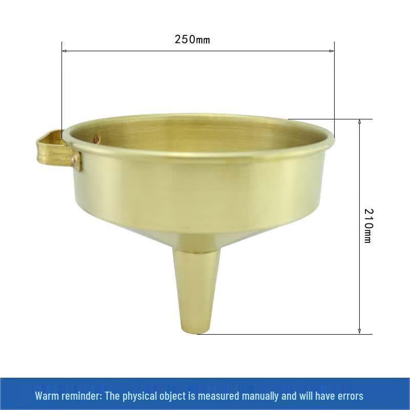 Bohai 1370 Explosion-Proof Copper Funnel 250mm