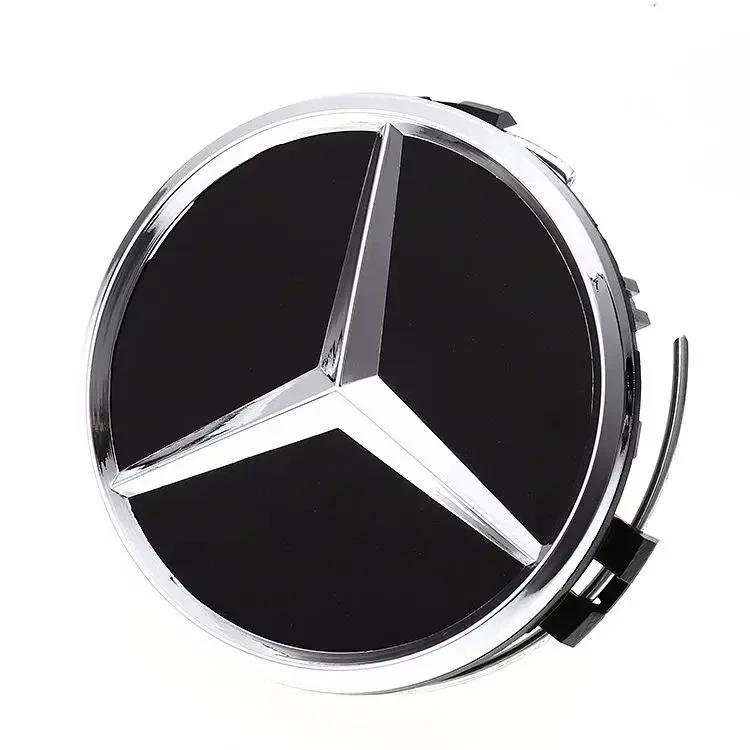 

Car Sticker For Mercedes Benz 75MM Car Styling Wheel Center Covers Hub Caps Replacement For Mercedes Benz W211 W203 W204 W210 W1
