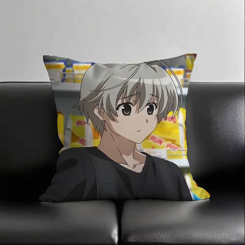LOVE Game Anime Nagisaka Haruka No Secret Cute Pillow Case Fashion Square Pillowcase Bedroom Sofa Room Ins Decoration Leisure