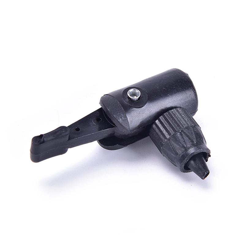 Bicycle Pump Nozzle Hose Adapter Black Schrader Valve Pump Accessories 1x