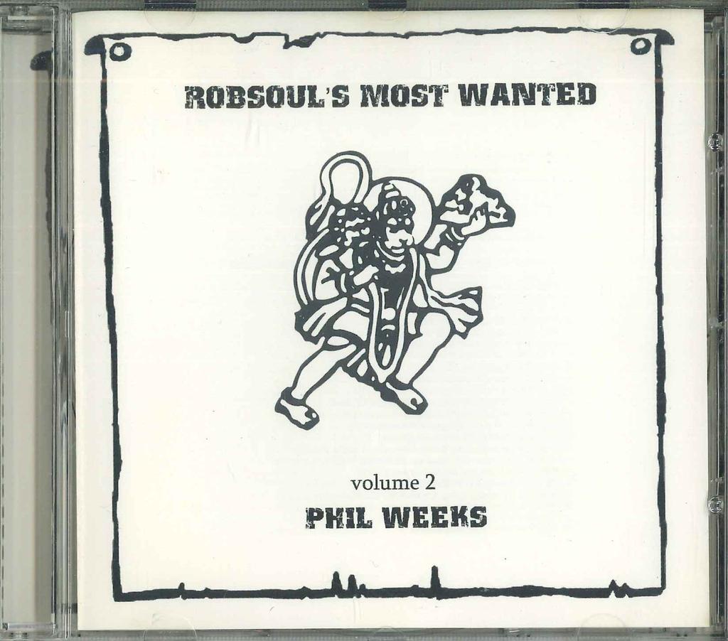 CD PHIL WEEKS - Robsoul's Most Wanted Vol.2 ROBSOULCD04 ROBSOUL RECORDI 2006 Non Japan Rap & Hip-Hop/R&B Used