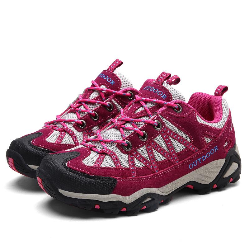 Seven-Color Non-Slip Casual Hiking Shoes - Breathable, Wear-Resistant, Low-Top, Four Seasons Outdoor Footwear
