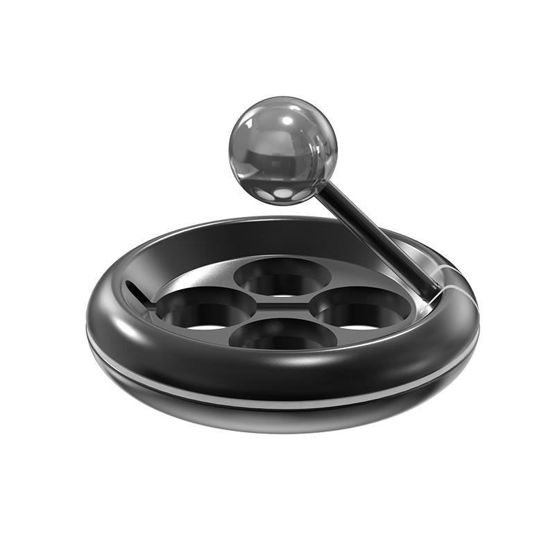 Metal Fingertip Spinner: Four-Hole Rotating Stress Reliever for Desk and Office