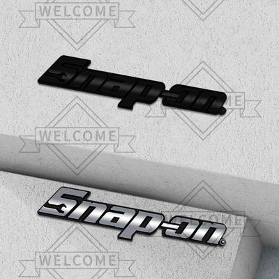 3D Car Stickers For OEM Snap On Tools Box Toolbox Labeling Grille Emblem Auto Body Badge Trunk Decal Decoration Accessories