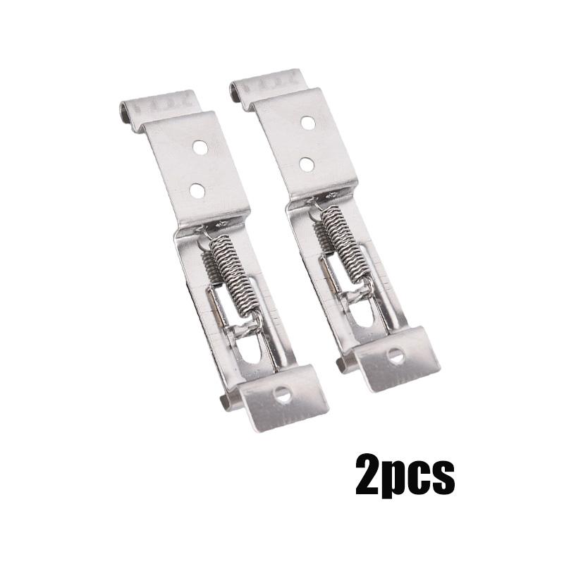 

Кронштейн рамка держатель номерного знака автомобиля из нержавеющей стали металлический подпружиненный для прицепа грузовика автомобиля зажимы-фиксаторы держателя номерного знака