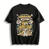 The Incredible Leopard Retro Comic Graphic Casual Tee Pure Cotton T-shirt
