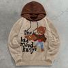 Mens Casual Fleece Hoodie 3D Print Sports Sweatshirt Loose Fit Youth