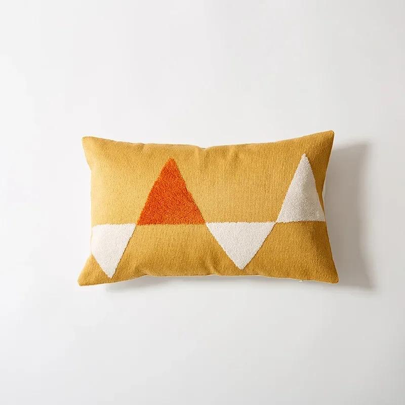 

Throw Pillow Cover 45X45cm Decor Sofa Canvas Embroidery Cushion Covers Pillowcase Pillows Decor Home Funda Cojines