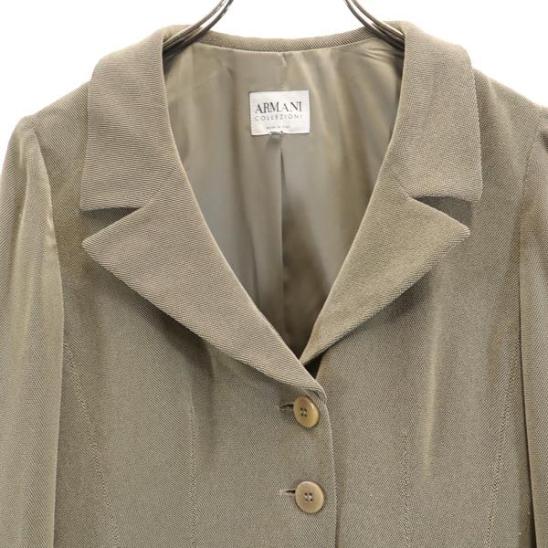 Armani Made In Italy Collezioni Tailored Jacket 40 Beige Women Used
