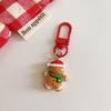 Cartoon Santa Claus Keychain Ornament - Cute Christmas Gift for Backpack or Home