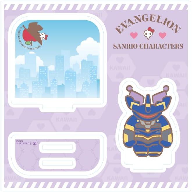 Evangelion x Sanrio Characters 05 Mark.06 x Kuromi [Collaboration Illustration] Acrylic Stand Plate