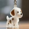 Transparent Pet Hair Keychain Hair Grooming Puppy Pendants Dog Hair Storage Box  Jewelry Gift