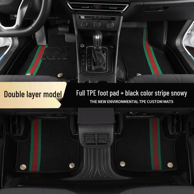 Pack Tapis de Sol et Seuil de Porte TPE Haval H6 - Style Cool Tendance Nationale (2e et 3e génération)