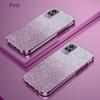 For VIVO V21 Luxury Electroplated Glitter Phone Case For Vivo V21E 4G Y73 4G Case shockproof Clear Soft Back Protective Cover