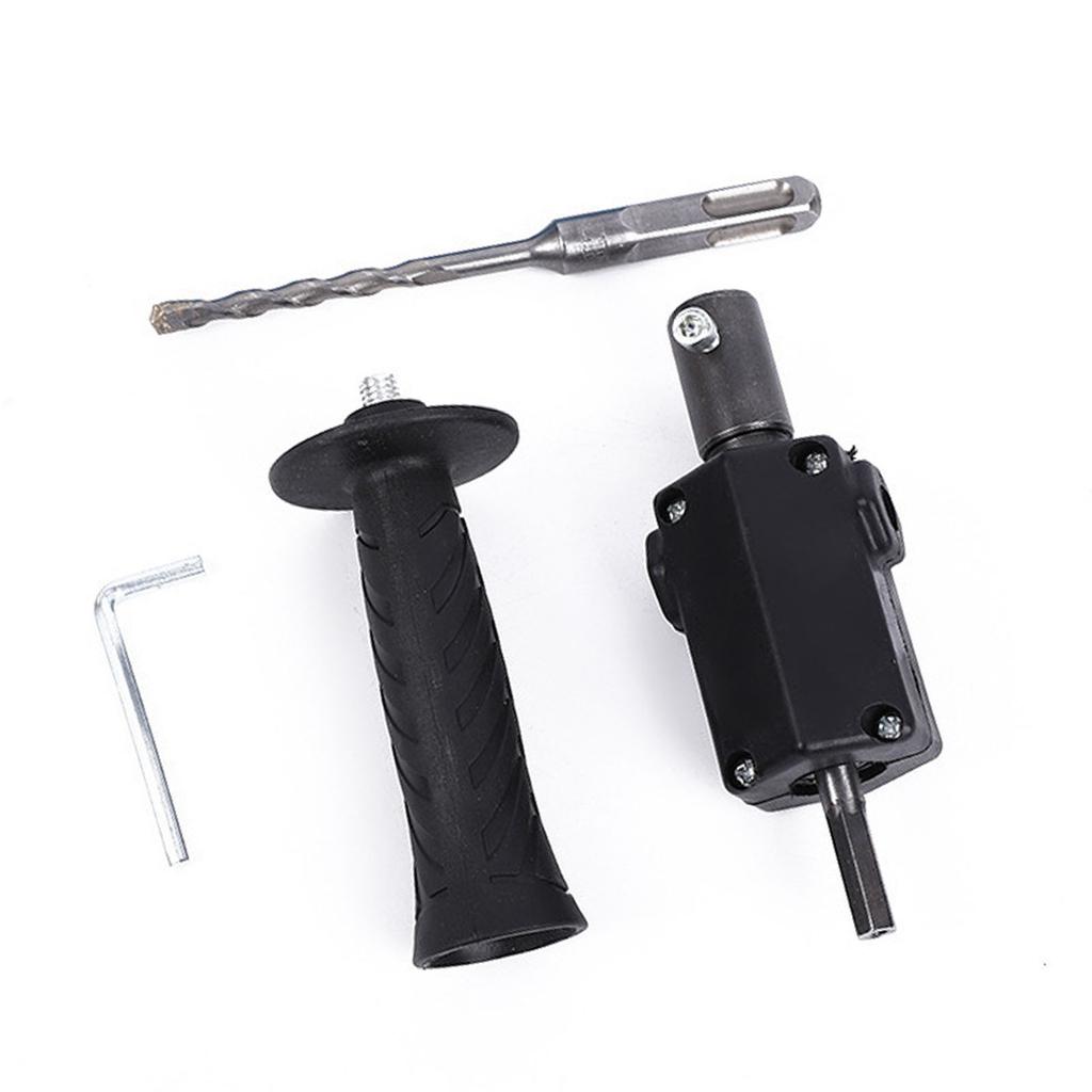 Drill To Hammer Adapter Alloy Steel Electric Drill To Hammer Converter for Glass Metal Wood
