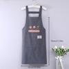 High-Density Waterproof & Oil-Proof Summer Kitchen Apron
