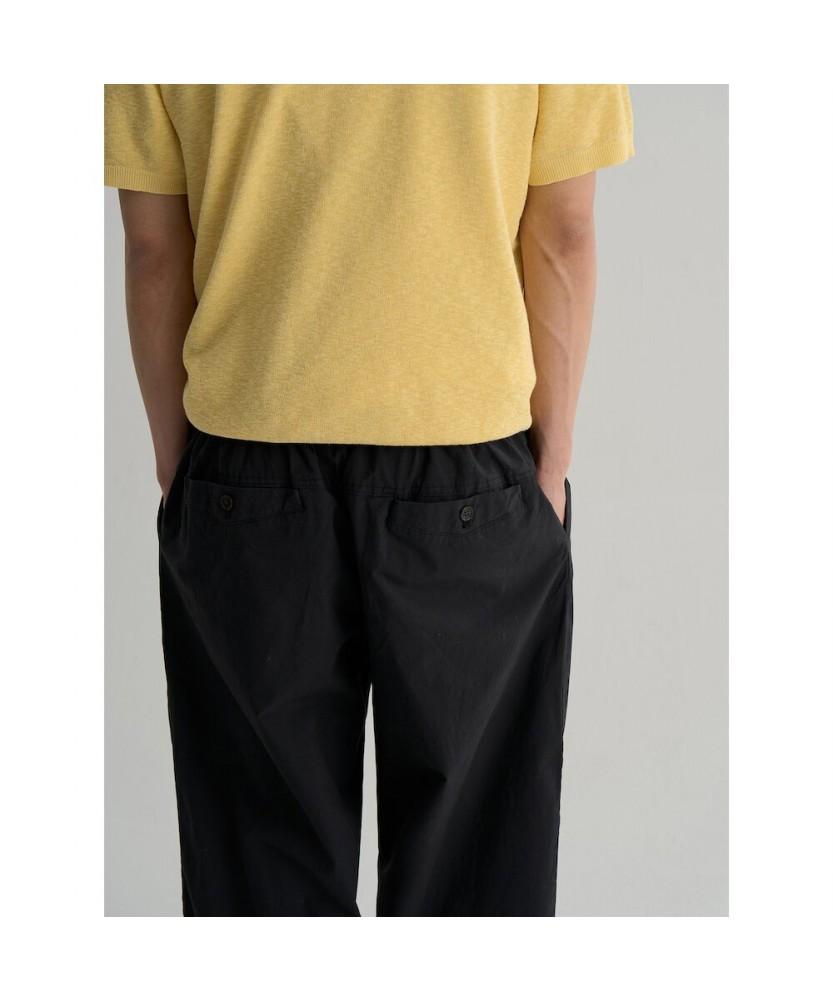 8SECONDS Garment-Dyed Elastic Chino Pants Ash