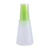 Barbecue Oil Brush with Lid Silicone Oil Bottle Brush Outdoor BBQ Seasoning Brush with Scale Barbecue Oil Brush Kitchen Gadgets