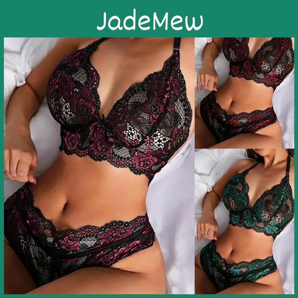 Strapstwopiece Sexy Suit Fashion Womens Solid Color Wireless Bra Sexy Underwear Panties