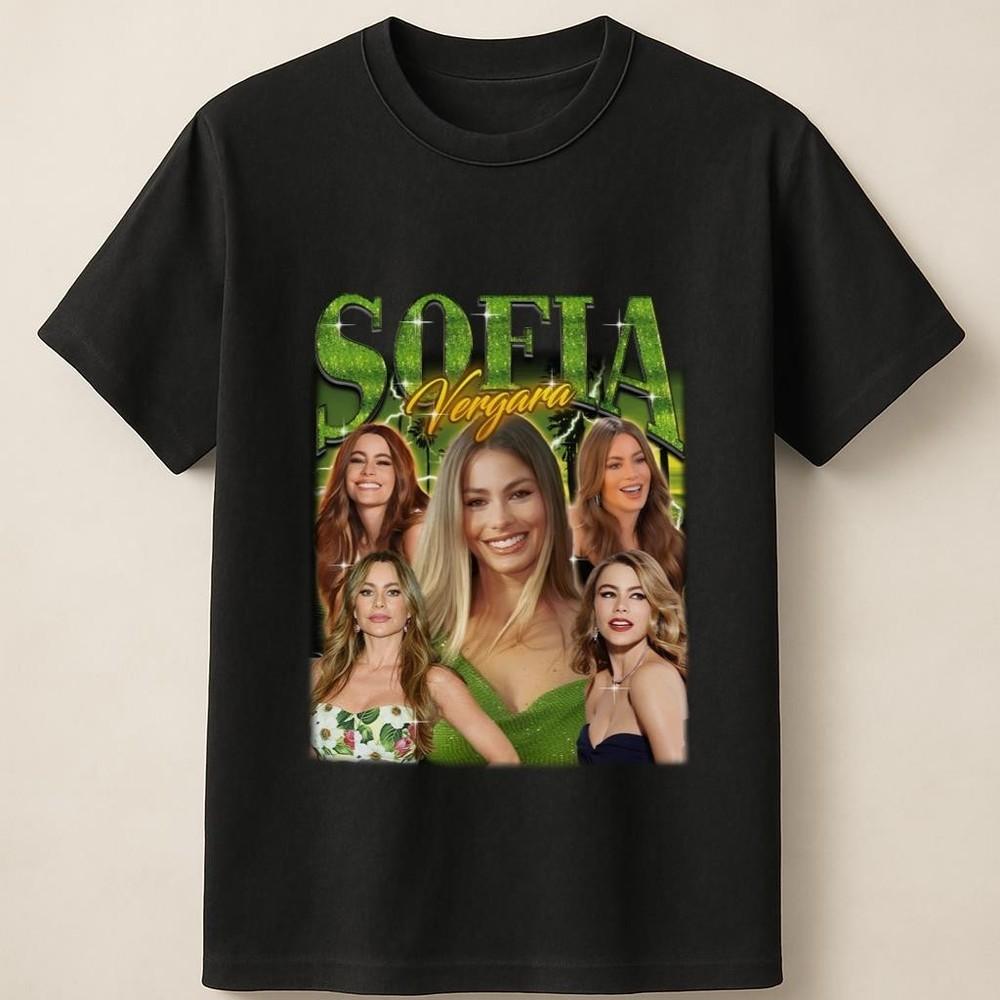 

Sofia Vergara Gorgeous Red Carpet Style And Chic Fashion Unisex T Shirt Unisex T-Shirt XXXXL