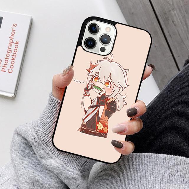 Genshin Impact Kaedehara Kazuha Phone Cases Cover For iPhone 17 Air 16e 15 14 12 13 11 Pro MAX apple Plus Coque