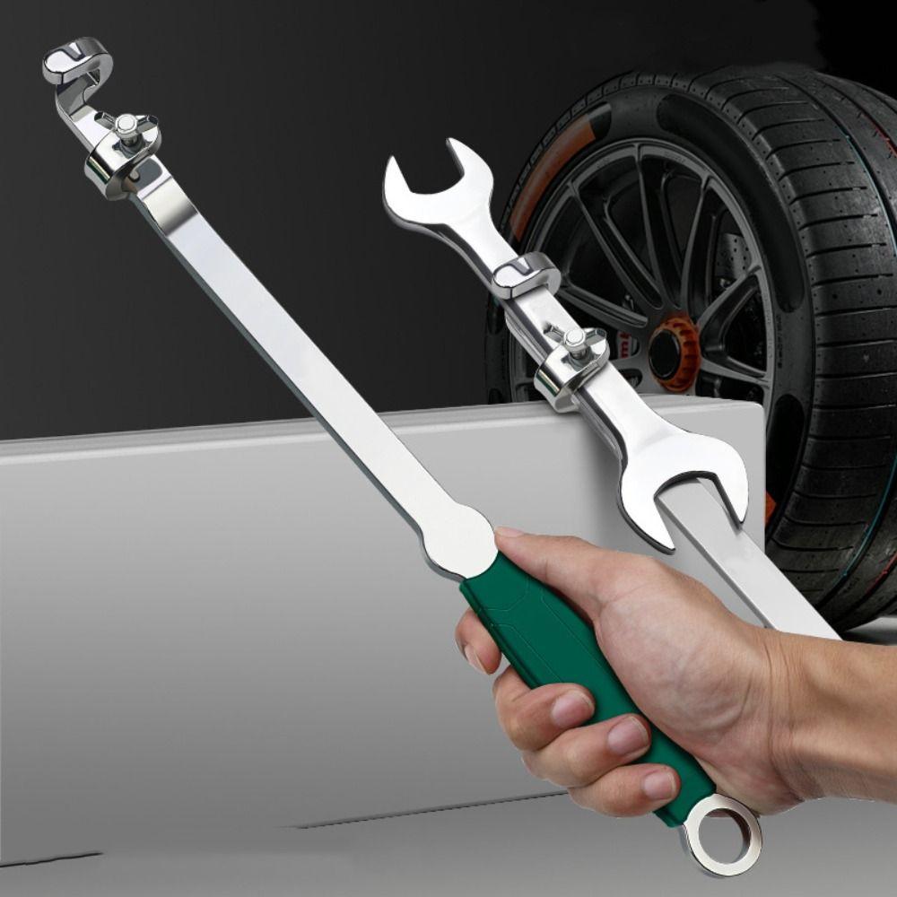 Comfortable Soft Grip Handle Wrench Extender Tool Universal Wrench Extension Bar  Home Use