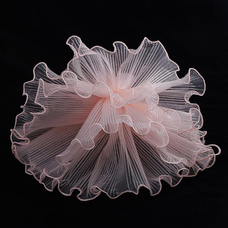 

Материал для обертывания цветов из плиссированной сетчатой пряжи Pearl Wave