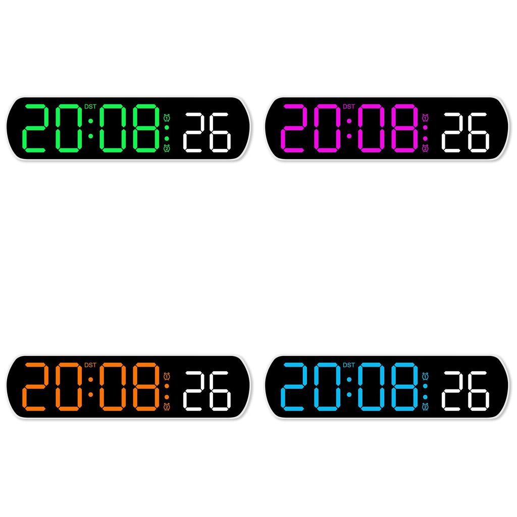 Nordic Style Led Digital Alarm Clock With Countdown Timer For Home And Office Use