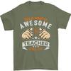 Awesome Teacher Looks Like Teaching Funny Unisexs TShirt 100 Cotton