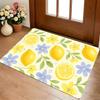 Lemon Floral Living Room Nonslip Area Rug Soft Carpet For Bedroom Game Playroom Sofa Office Home Decor Doormat Christmas Gift C926769