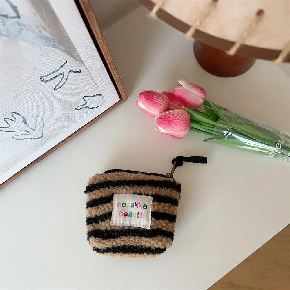 Coin Purse Women Fresh Floral Coin Wallet Zipper Bag Change Pouch Key Holder Small Mini Storage Case Pouch Money Bags Gift