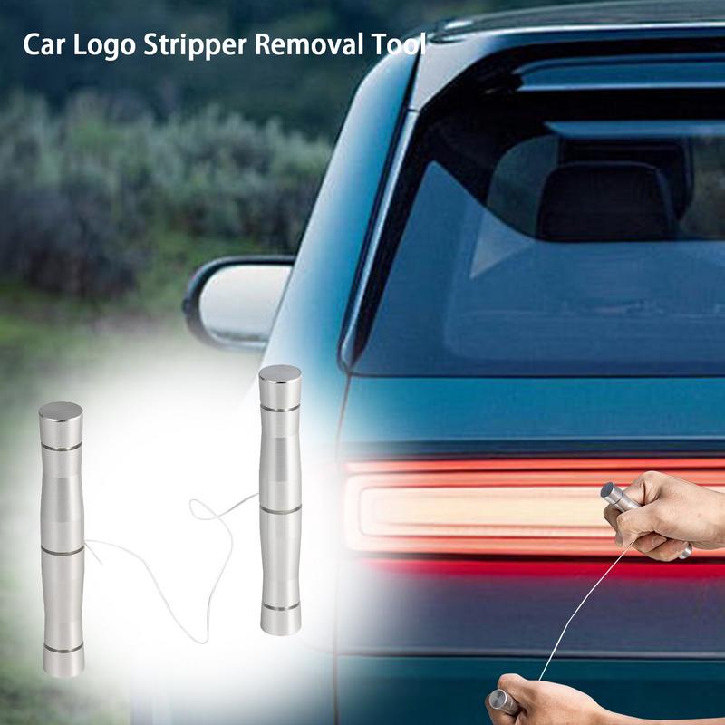 Car Decal Remover Auto Body Label Remover Tool Metal Vehicle Plateline Badge Remover Car Emblem Removal Kit For Nameplates