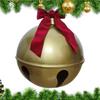 Utomhus Trädgård Jul Uppblåsbar Boll Dekor 45/60 cm Stor Klockform Hängande Dekorerad Boll Julballong Hänge Dekor