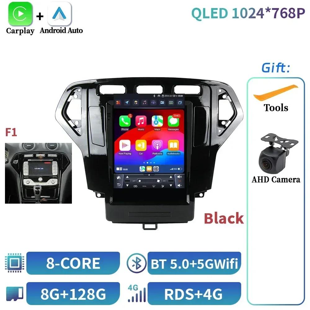 9.7inch For Ford Mondeo 4 2006-2010 Android 14 Wireless Carplay Car Radio Multimedia 4G GPS CarPlay Screen Autoradio Navigation