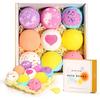 Japanese Bath Bombs Epeios Carbonated Fizzy Bath Balls Set