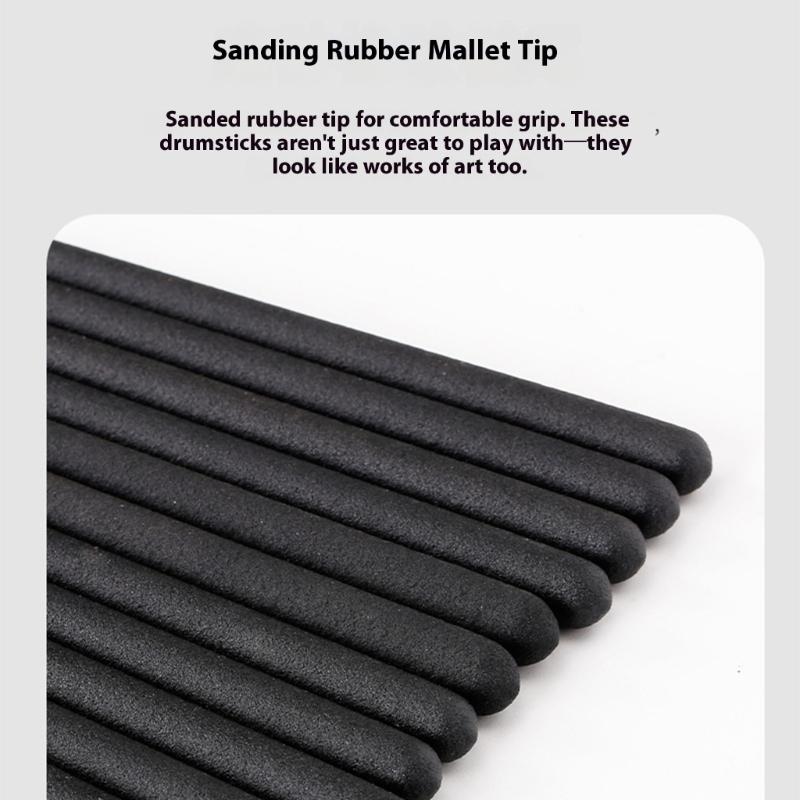 High Performances Carbon Fiber Drumsticks Suitable for Enhanced Control and Balanced Playability in Various Music Genres