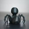 3D Printed Spider-Duck Hybrid Ornament Creepy Crawling Animal Figure Halloween Party Desktop Decoration for Scary Pranks