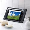 SANWA SUPPLY Tablet Waterproof and Dustproof IP47 with Stand and Shoulder Black Case, (10.1 Inch), Certified, Strap, (PDA-TABWPST10BK)