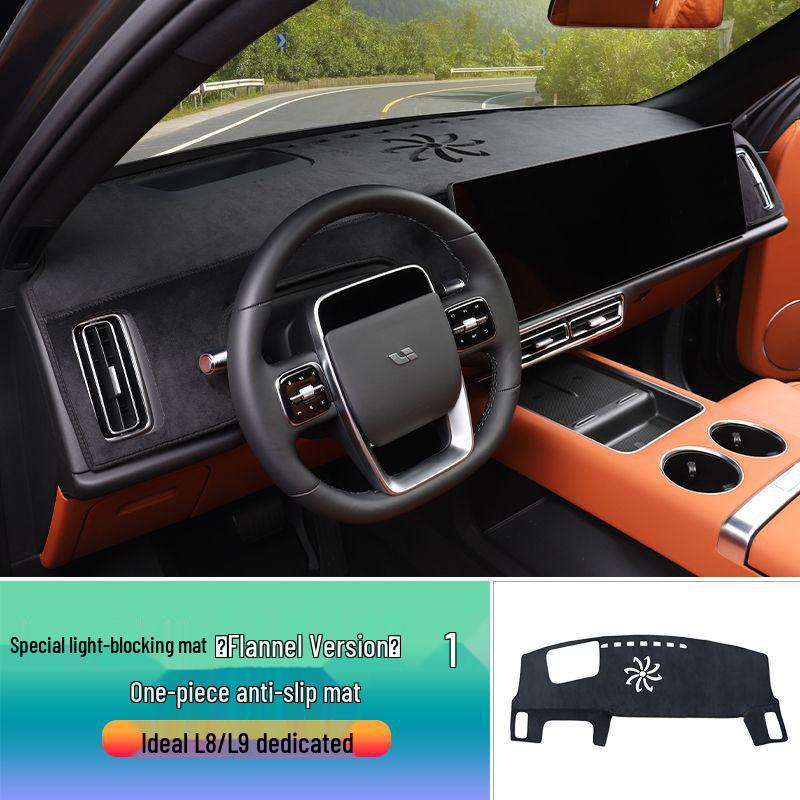 

Dashboard Cover: Heat-Resistant, UV, and Dust Protection Pad for L7/L8/L9 Models