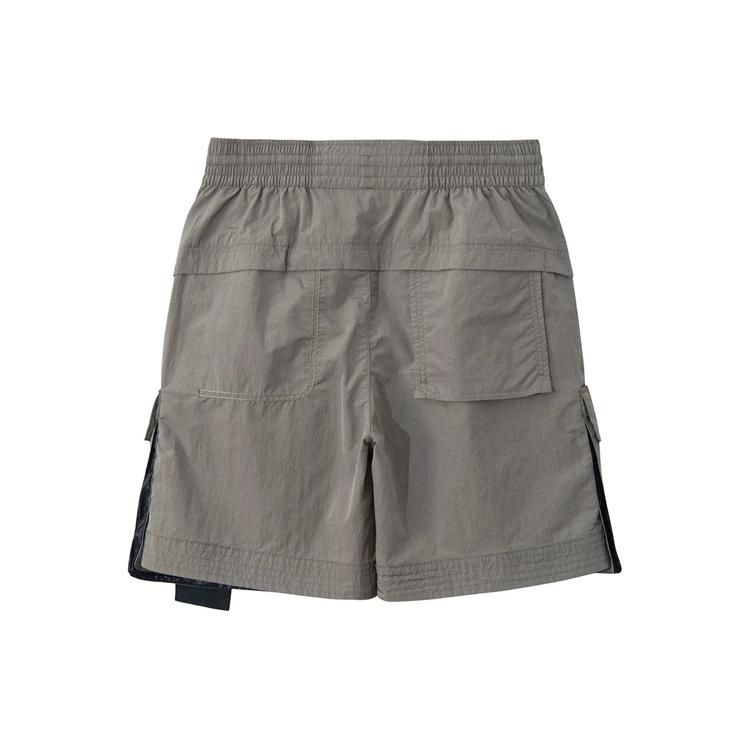 Li Ning Sports Fashion Collection Sports Shorts Men's Iron Asphalt Gray Moderate AKSR221-3
