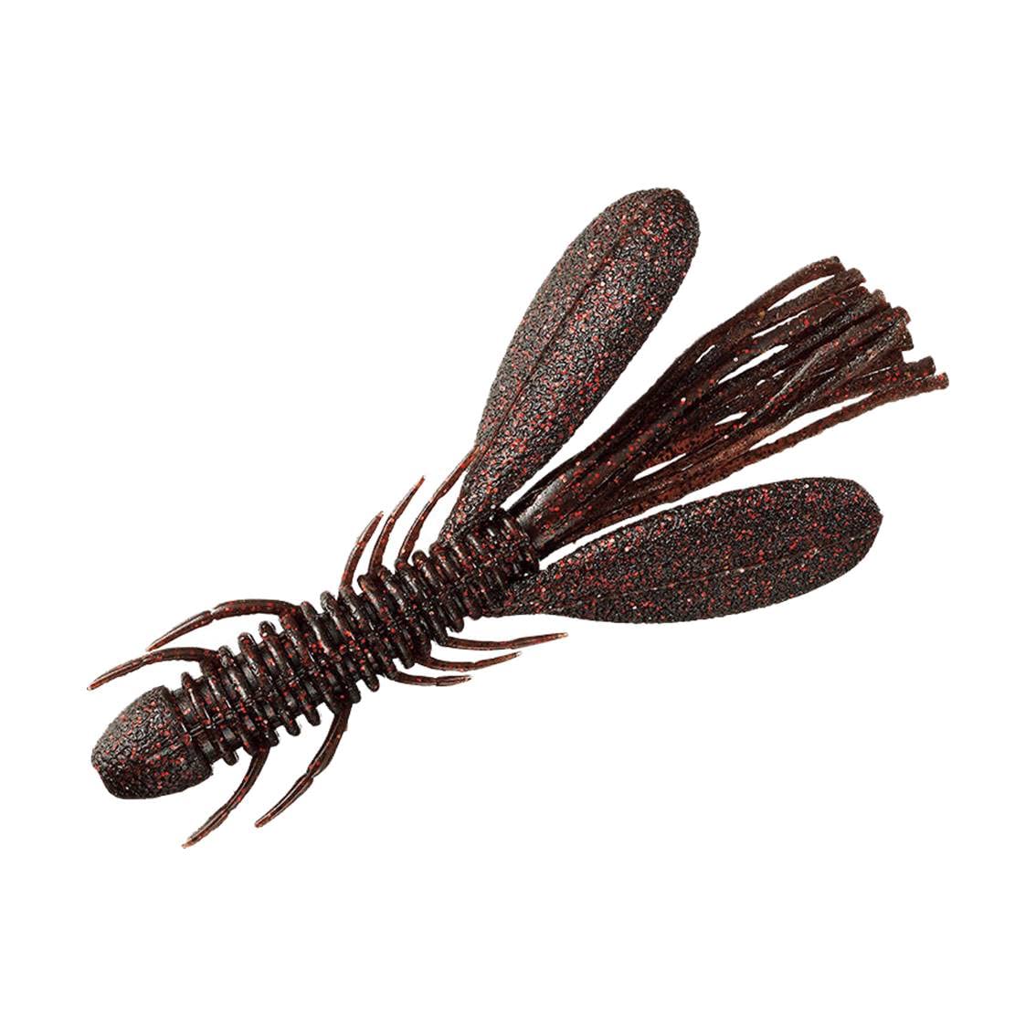 

DAIWA Bass Worm Ratlin Tube Hog Inch Scupper Non Red Flake Lure 3.1