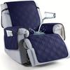 Waterproof Recliner Chair Cover Non Slip Armchair Slipcovers For Recliner Chair With Pocket Washable Reclining Chair Cover
