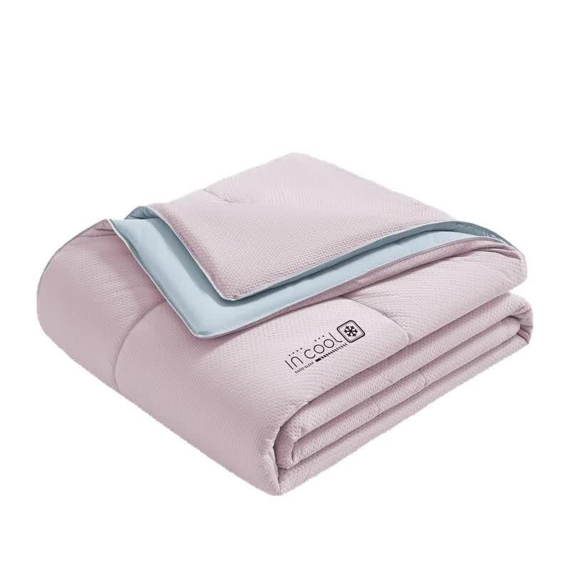 Bamboo Fiber Cooling Ice Silk Summer Quilt