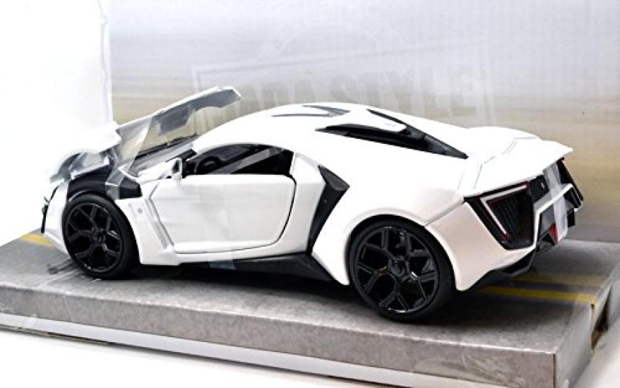 JADA TOYS Scale Big Time Muscle Hyper 124 "Lykan Sports" (White) [Item]