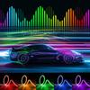 NEW Universal Symphony Car LED Ambient Light 256 RGB Color Car Interior Acrylic Light Guide Decoration Atmosphere Light