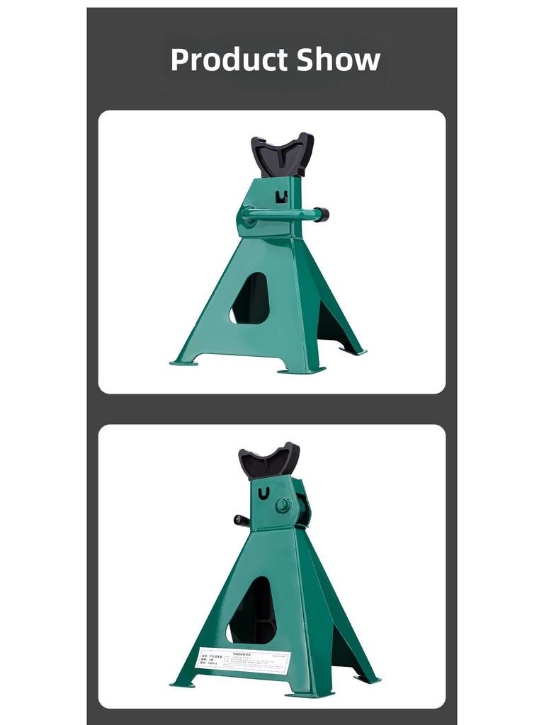 Tuosen Jack Sicherheitshalterung: Verdickter Stützrahmen für Autoreparatur und Reifenwechsel