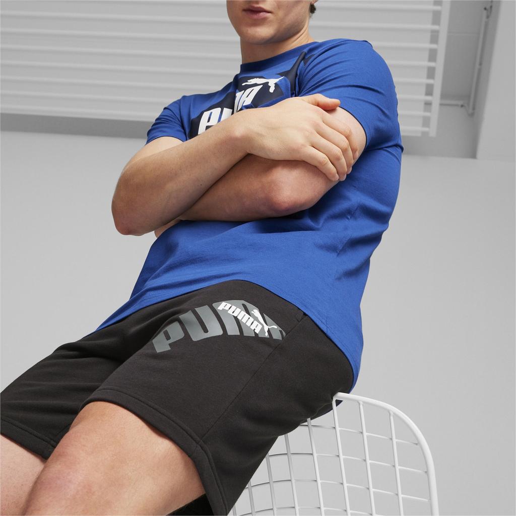 Puma POWER GRAPHIC 9 TR men's shorts black 67896501 r L